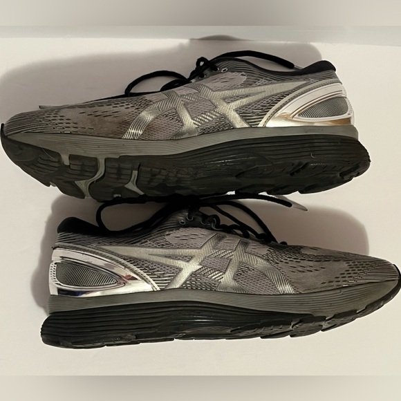 ASICS Shoes Mens 14 Gel Nimbus 21
Platinum Running Sneakers - Picture 13 of 16